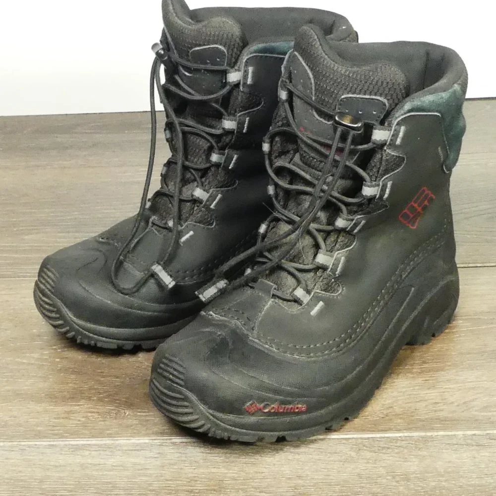Columbia Bugaboot Waterproof‎ Boots Black Men's 6